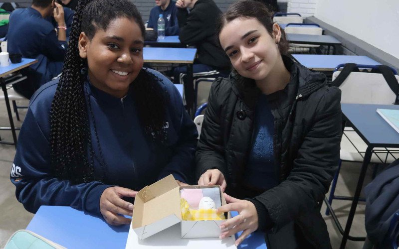 Projeto Bebê Ovo desenvolvido com os alunos do 3º ano do ensino médio da Escola Osvaldo Aranha