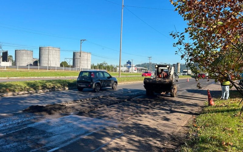 RS-239: Trecho passa por obras em Novo Hamburgo
