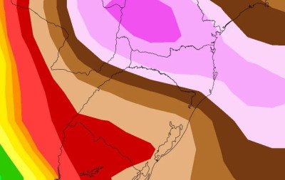 El Niño: Saiba onde pode chover mais no Sul do Brasil nos próximos 45 dias e qual será o período mais crítico para o Rio Grande do Sul