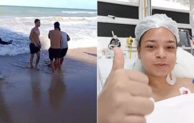 VÍDEO: Jovem mordida por tubarão fala pela 1ª vez após o ataque