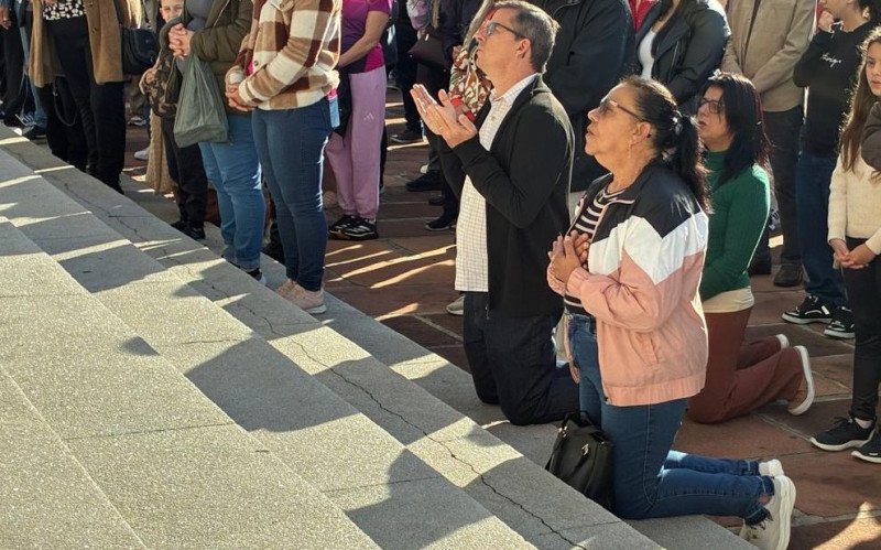 Celebração de Corpus Christi no Santuário Sagrado Coração de Jesus - Cecília