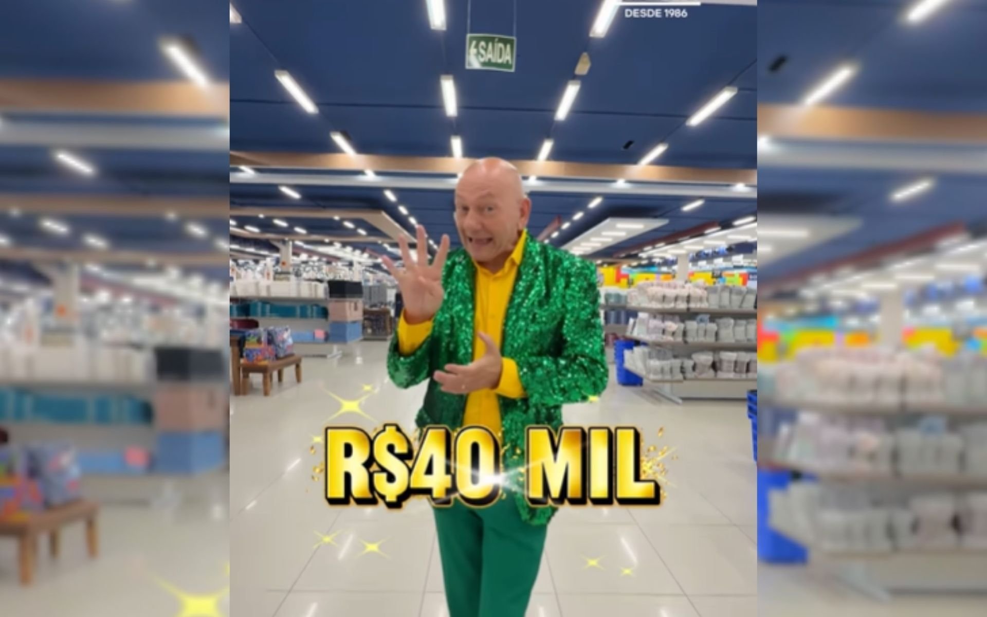 Havan oferece contrato de R$ 40 mil para quem publicar o melhor v&iacute;deo em comemora&ccedil;&atilde;o ao anivers&aacute;rio da varejista de Santa Catarina