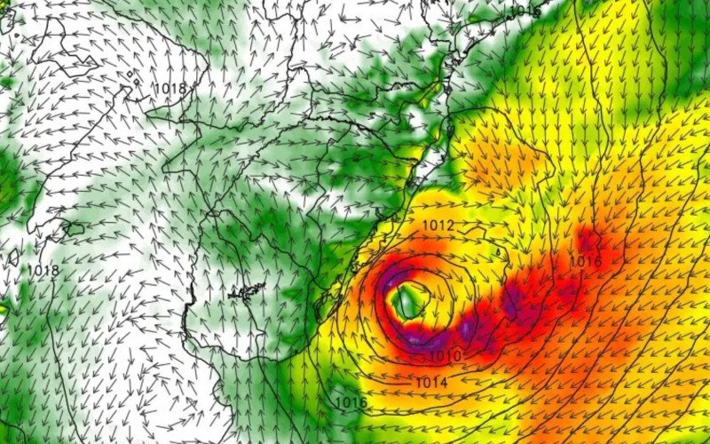 Ciclone extratropical causa virada no tempo com risco de chuva forte; saiba a partir de quando e áreas mais afetadas