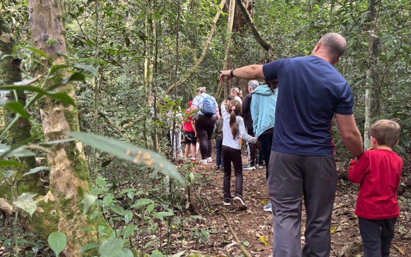 Sexta-feira (5) encerrou as atividades da Semana do Meio Ambiente em Estância Velha, com atividades na Reserva Ecológica Leopoldo Alberto Baeckel 