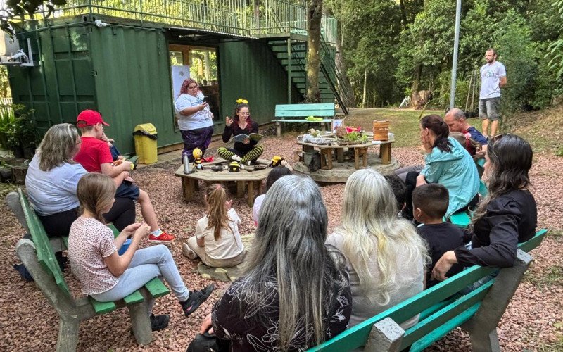 Sexta-feira (5) encerrou as atividades da Semana do Meio Ambiente em Estância Velha, com atividades na Reserva Ecológica Leopoldo Alberto Baeckel 