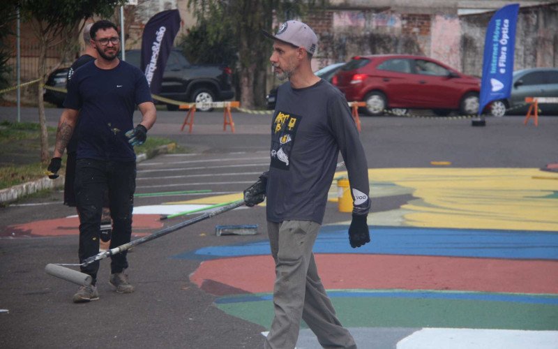 Pintura de Neymar na Rua João Pessoa