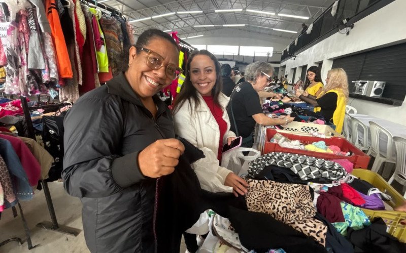 Carla e Mariana sa&iacute;ram juntas de S&atilde;o Leopoldo para conhecer o espa&ccedil;o
