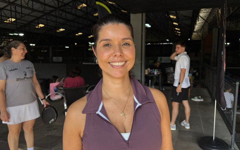 Maria Beatriz Borsa, diretora de relações institucionais da Confederação Brasileira de Pádel (Cobrapa), entidade organizadora do evento. | abc+