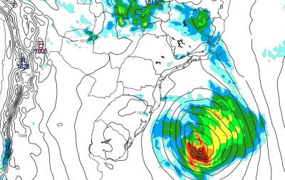 Dois ciclones extratropicais vão afetar o tempo do RS nesta semana; veja o que esperar a cada dia