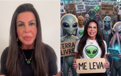 "Se sou ET ou não, não sei": Gretchen diz que é afetada por influência extraterrestre desde gravidez da mãe