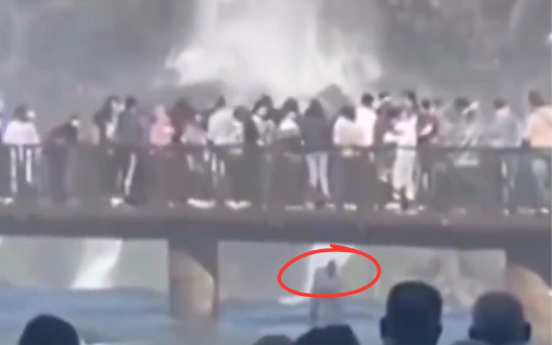 Turista pula grade das Cataratas do Iguaçu para pegar celular que caiu na água | abc+