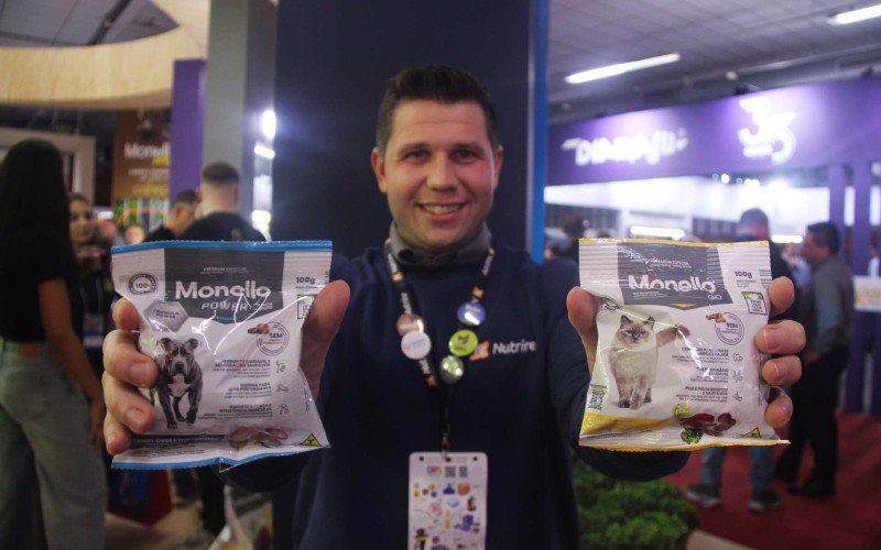 Yan Belo mostra alimentos voltados à saúde animal