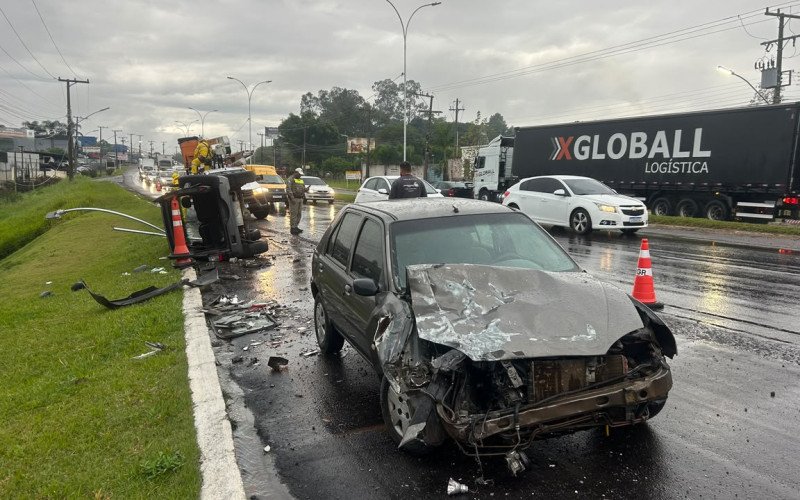 Acidente de carro na RS-239