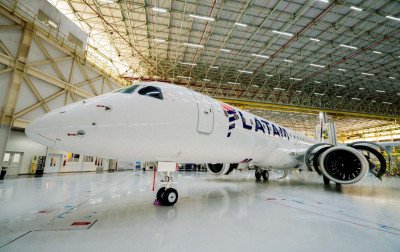 Latam apresenta seu novo modelo de avião, projetado e fabricado no Brasil; veja fotos