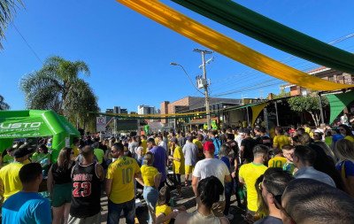 Estreia da Seleção Brasileira na Copa do Mundo terá fanfest no Centro de São Leopoldo