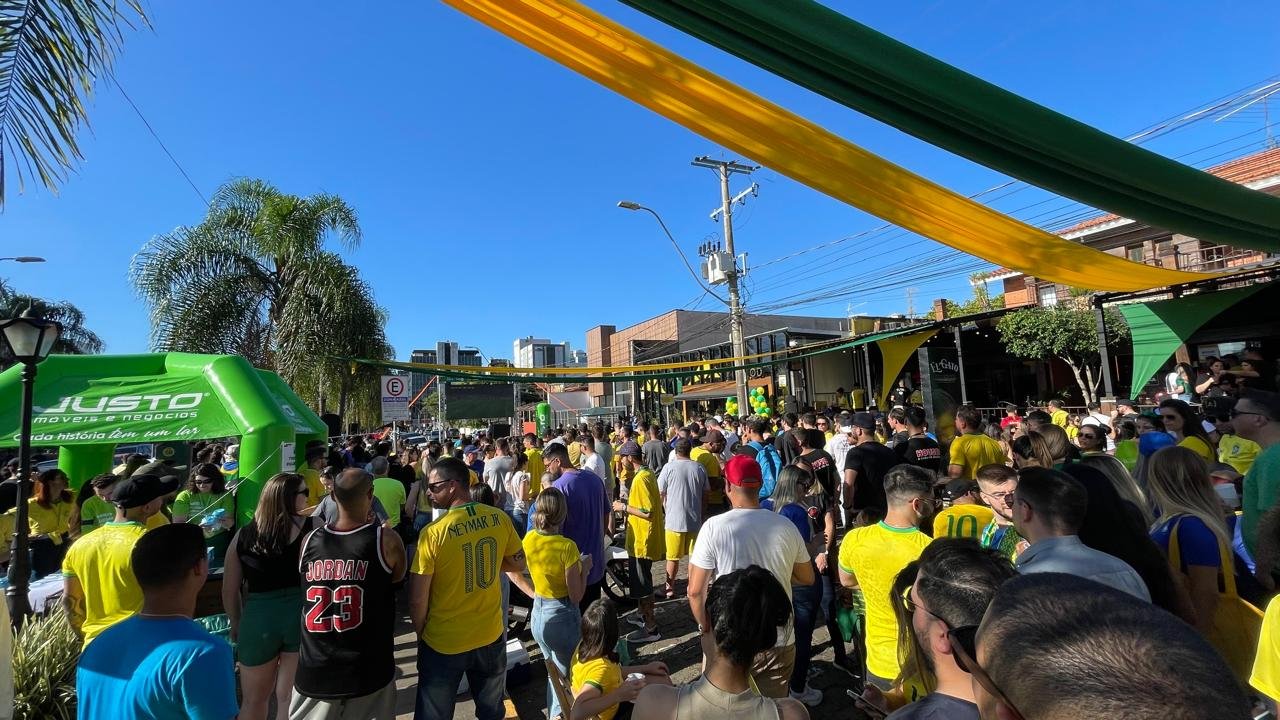 Estreia da Sele&ccedil;&atilde;o Brasileira na Copa do Mundo ter&aacute; evento no Centro de S&atilde;o Leopoldo