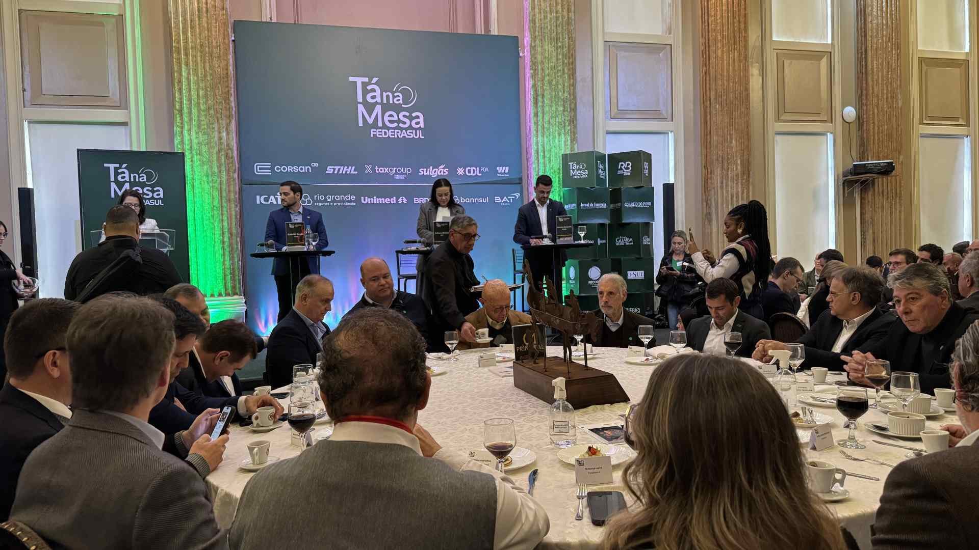 ELEI&Ccedil;&Otilde;ES 2026: Federasul promove debate com pr&eacute;-candidatos ao governo do RS