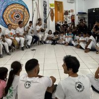Mestre de capoeira de Canoas participa de oficina na Bahia