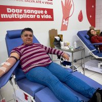 Ação do Junho Vermelho coleta 40 bolsas de sangue em São Leopoldo