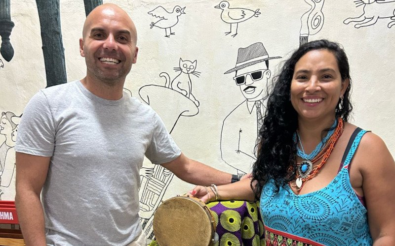 Os canoenses Anderson Guerra e Valéria Benitez | abc+