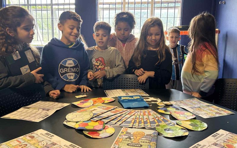 Escola Adolfina Diefenthaeler, em Novo Hamburgo, integra o projeto do Instituto Vini Jr. com o Centro de Treinamento (CT), local onde atividades pedagógicas são realizadas.