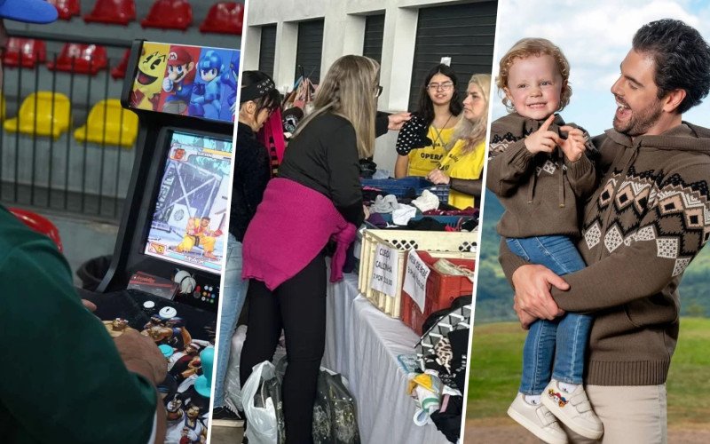 Retro Game Zone, Megabazar da Cáritas e Tricofest estão entre as atrações do final de semana na região | abc+