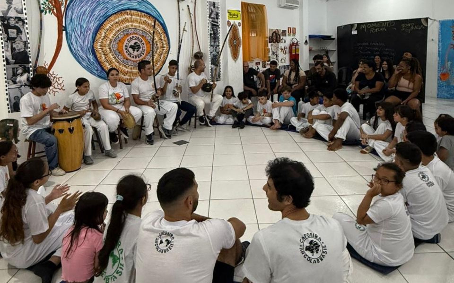 Mestre de capoeira de Canoas participa de oficina na Bahia