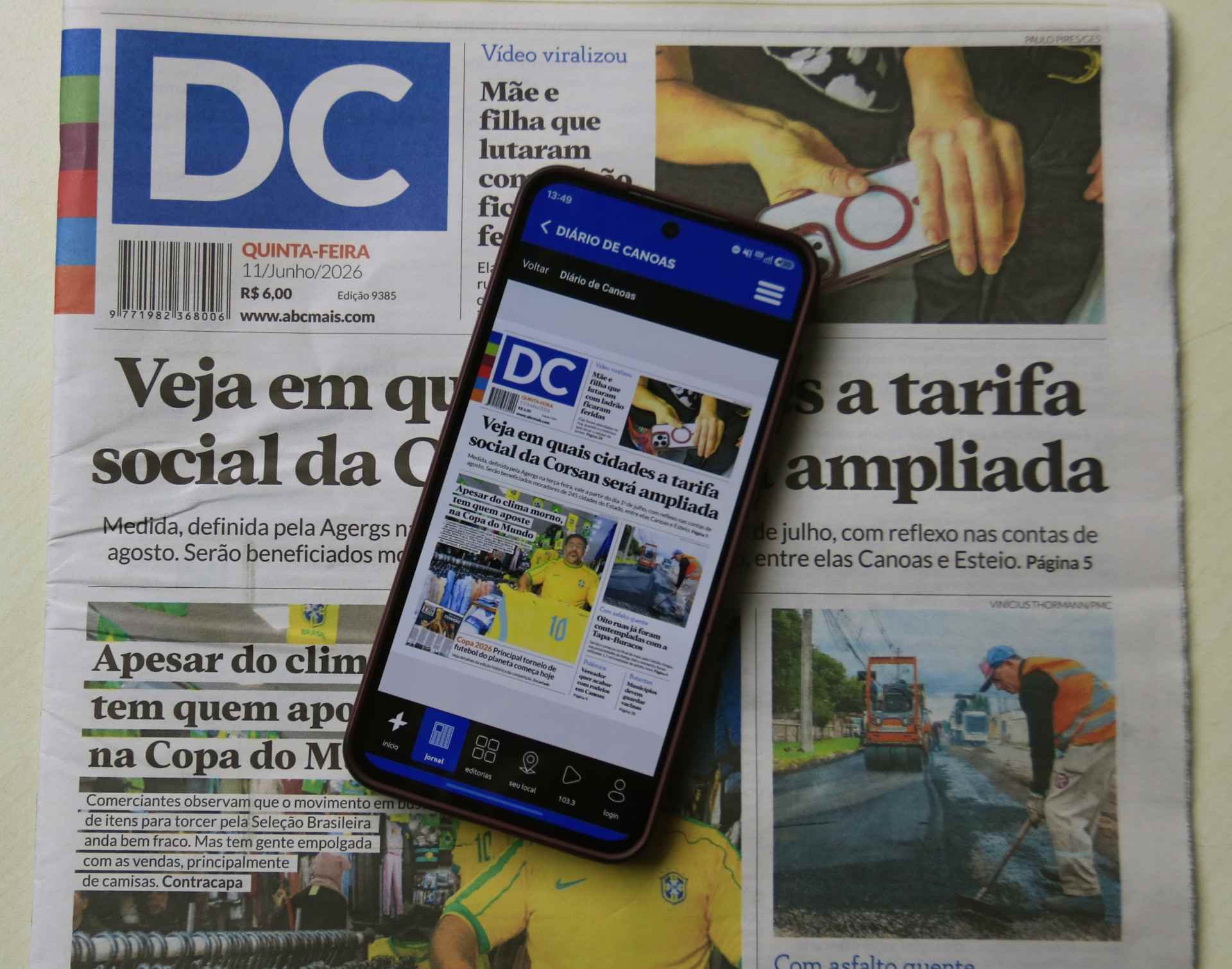 &ldquo;Se adaptando e evoluindo&rdquo;: Di&aacute;rio de Canoas completa 34 anos cada vez mais presente no digital