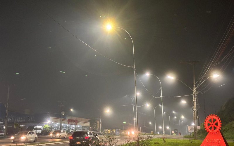 Nova iluminação na RS-239, trecho de Sapiranga, possibilitada através de Parceria Público Privada (PPP) | abc+
