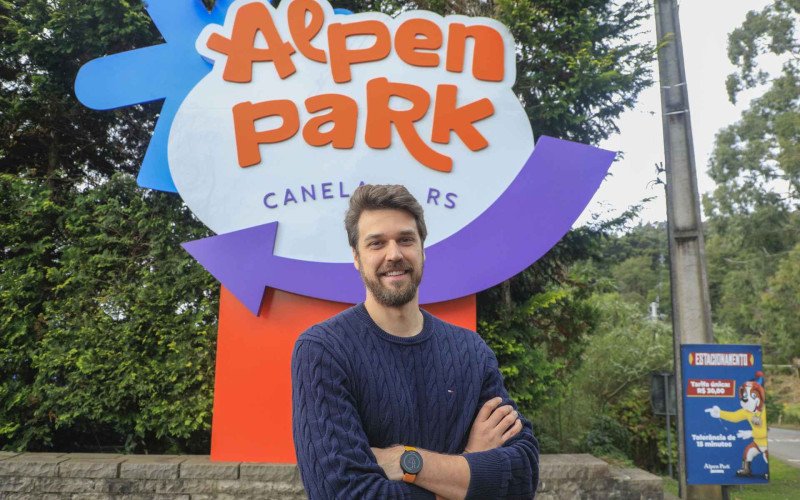 CEO do Alpen Park, Renato Fensterseifer Junior
