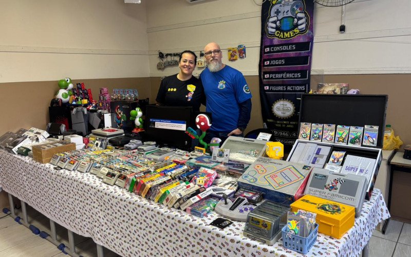 Estande da Jaxx Games, de Gravataí, foi um dos mais admirados durante a 5ª RGZ de Campo Bom