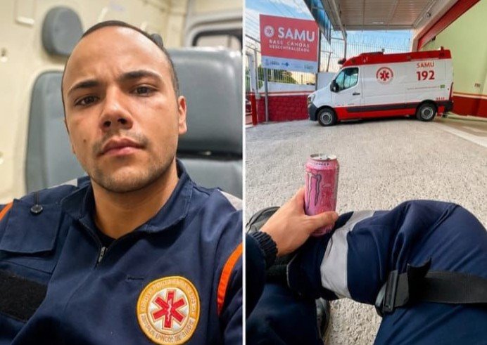 Leonardo Hansen, 27 anos, era motorista de ambulância para o Samu em Canoas | abc+