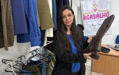 60% das doações feitas para a Campanha do Agasalho em São Leopoldo não podem ser aproveitadas