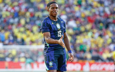 A torcida brasileira tá na onda da Endrickmania
