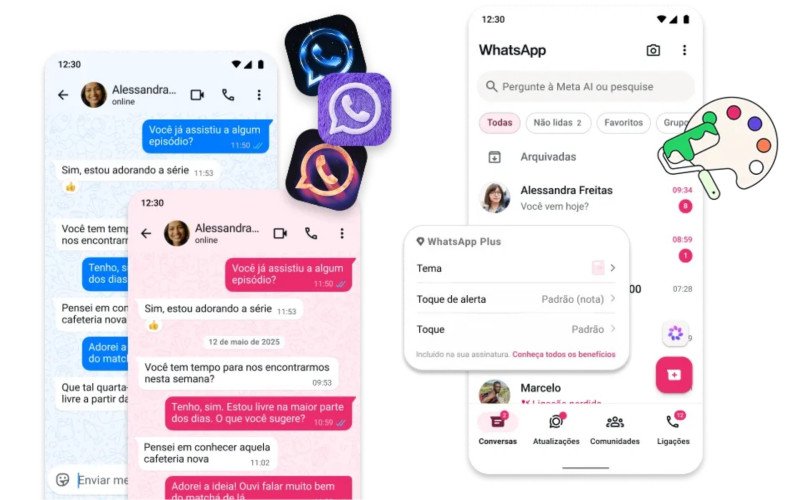 WhatsApp Plus tem novas formas de personalização | abc+