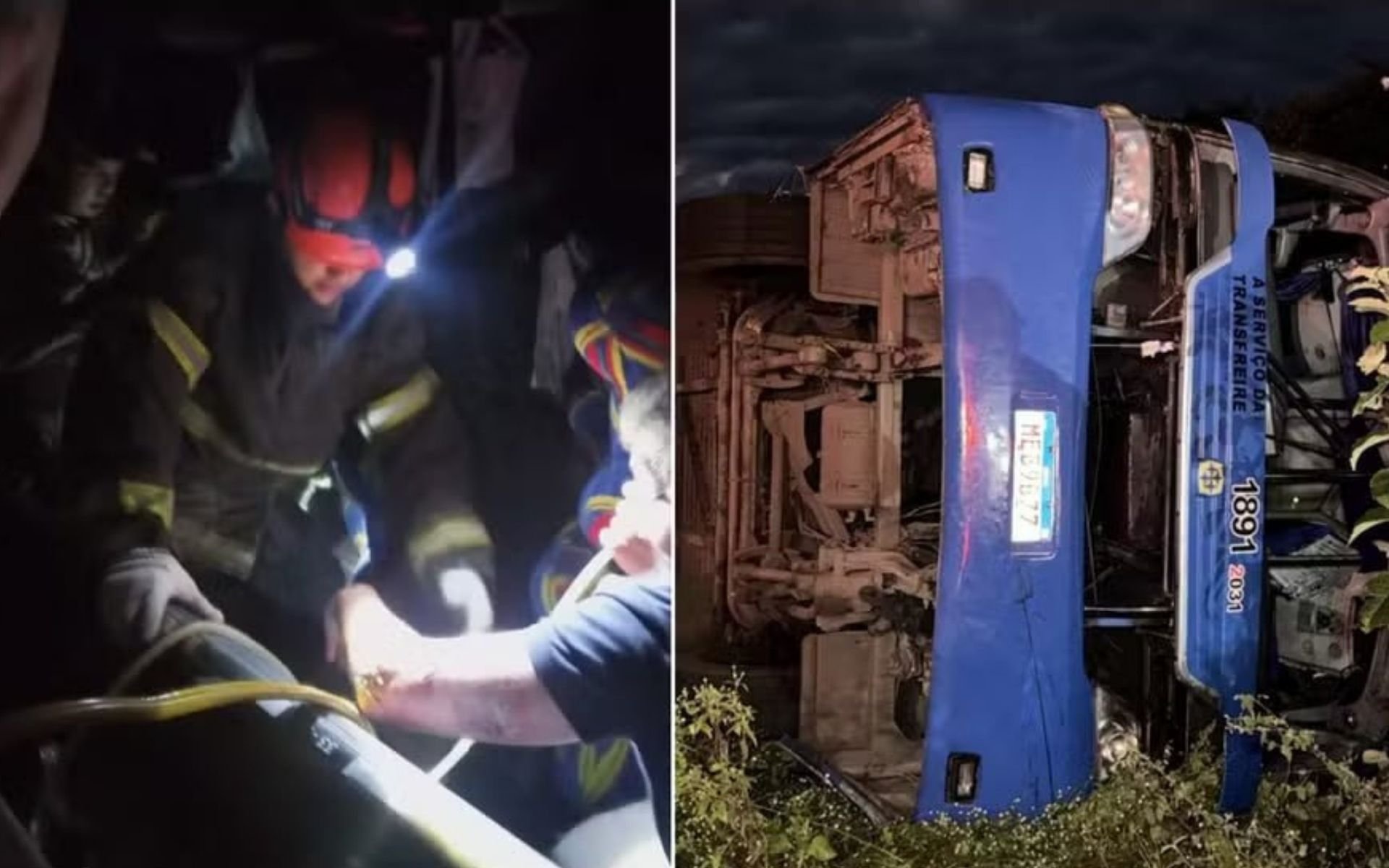 Trag&eacute;dia na estrada: &Ocirc;nibus de equipe de basquete capota e deixa 7 jovens mortos
