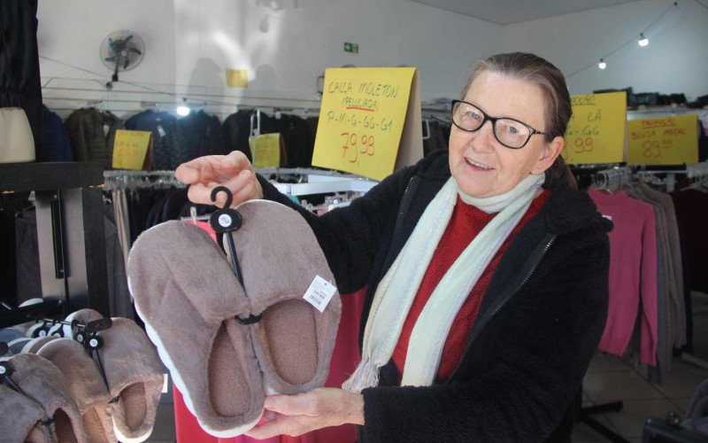 Pantufas também estão entre os itens mais buscados