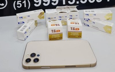 Entrega interceptada: homem é preso em Novo Hamburgo com medicamentos emagrecedores contrabandeados