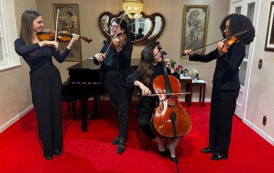 Recital gratuito com o Quarteto Camélia ocorre nesta sexta-feira na Igreja do Relógio