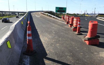 Novo acesso da BR-116 à freeway será liberado nesta sexta-feira em Porto Alegre