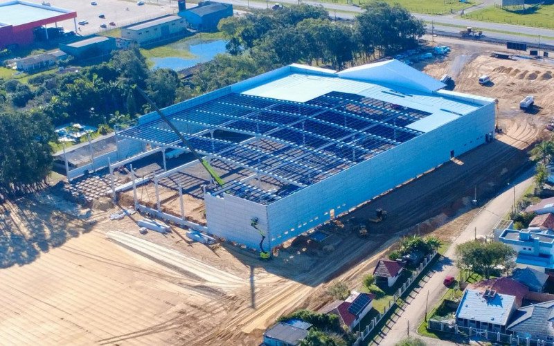 Havan de Tramandaí está em fase de construção, com previsão de inauguração para agosto | abc+