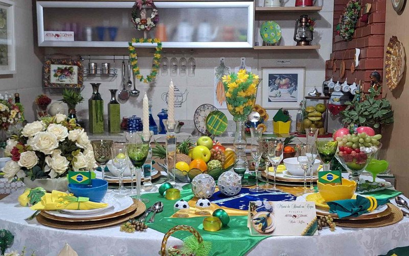 Inspiração de decoração para a Copa do Mundo