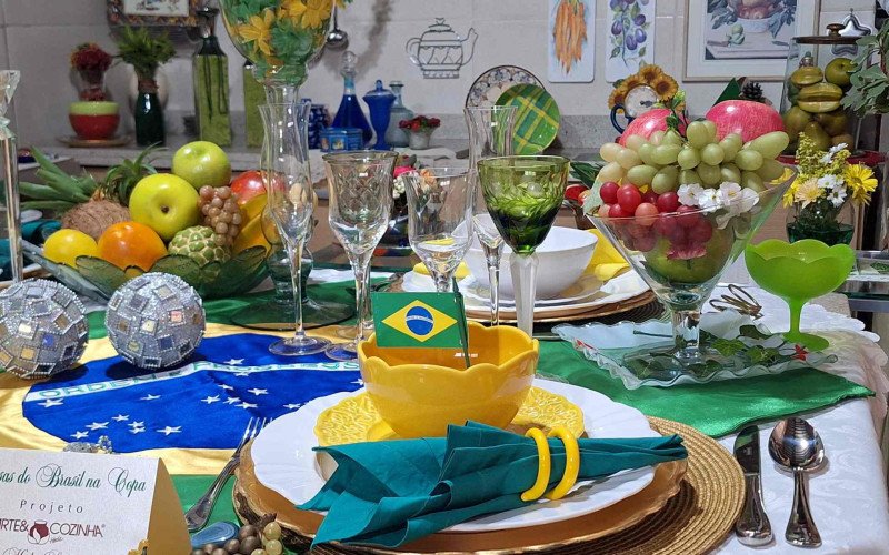 Inspiração de decoração para a Copa do Mundo