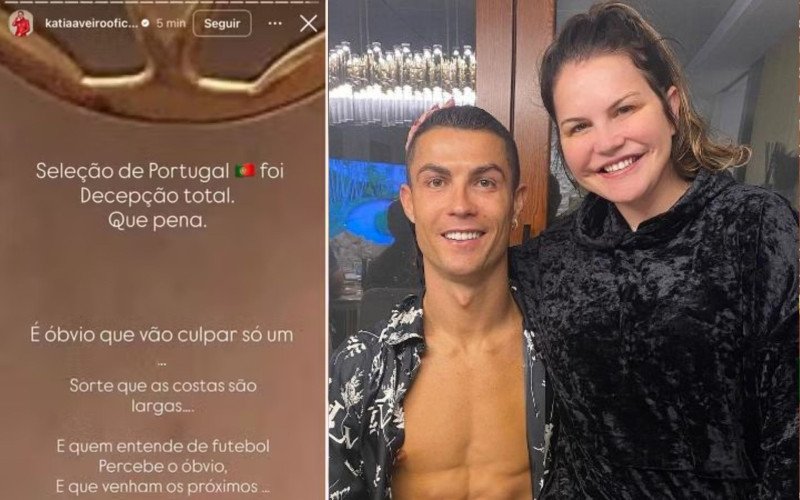 Storie de Katia Avieiro contém desabafo pós-empate de Portugal | abc+