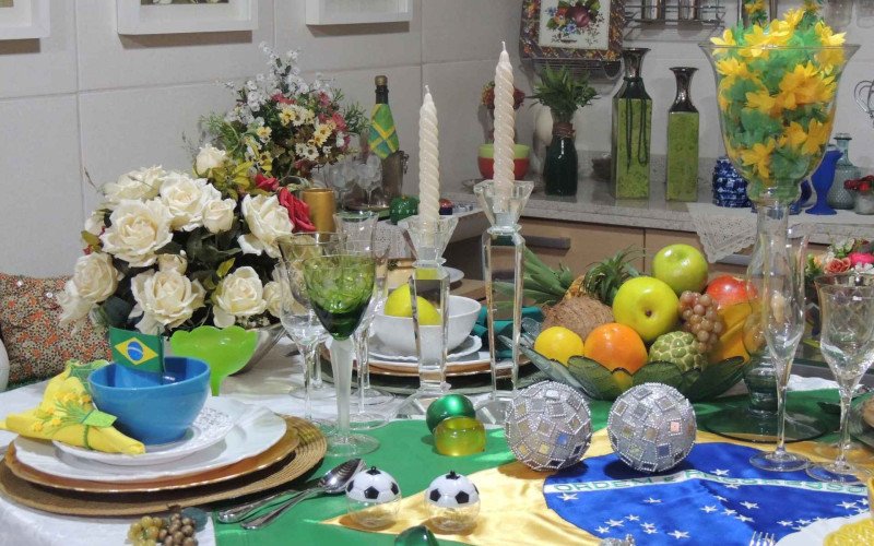Inspiração de decoração para a Copa do Mundo