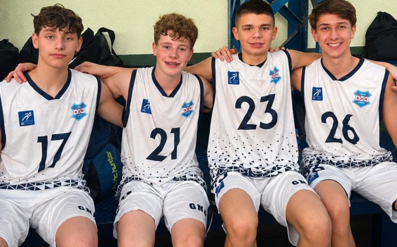 Atletas Noah Lipp, Theo Nelson, Cassiano de Souza Ramos e Lucca Bocarti Pezzini | abc+