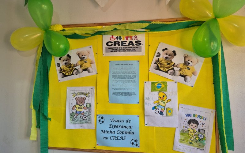 Crianças e adolescentes participam do concurso "Minha Copinha no Creas"
