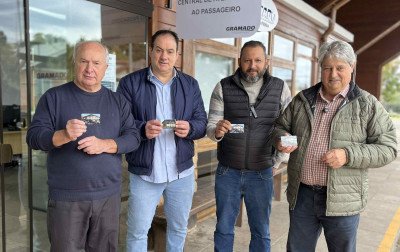 Cadastramento dos usuários para a utilização do novo sistema de transporte público de Gramado iniciará na próxima semana