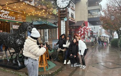 Outono se despede com neblina intensa, garoa e frio com sensação térmica de 5°C em Gramado