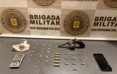 Homem é preso em Canela ao transitar armado em carro